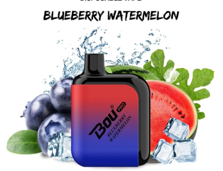 VAPER DESECHABLE BOU  7000 PUFFS  BLUEBERRY WATERMELON