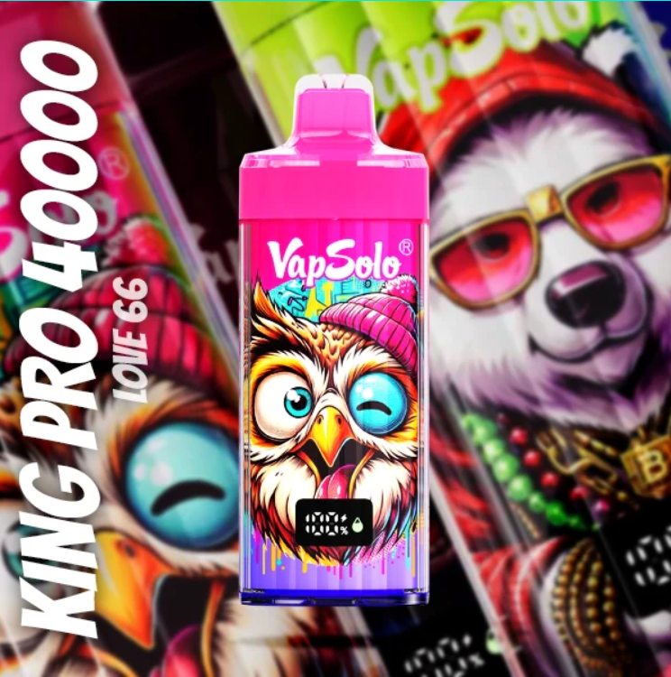 VAPERS KING PRO 40000 PUFFS LOVE 66