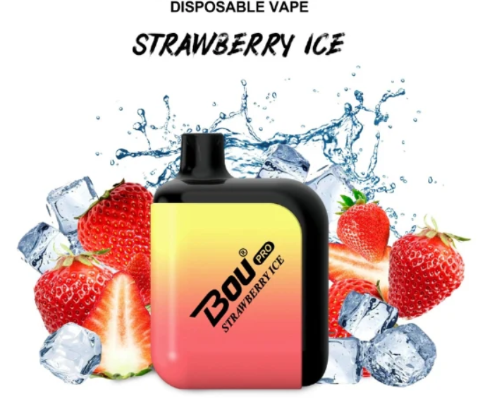 VAPERS BOU PRO 7000 PUFFS STRAWBERRY ICE