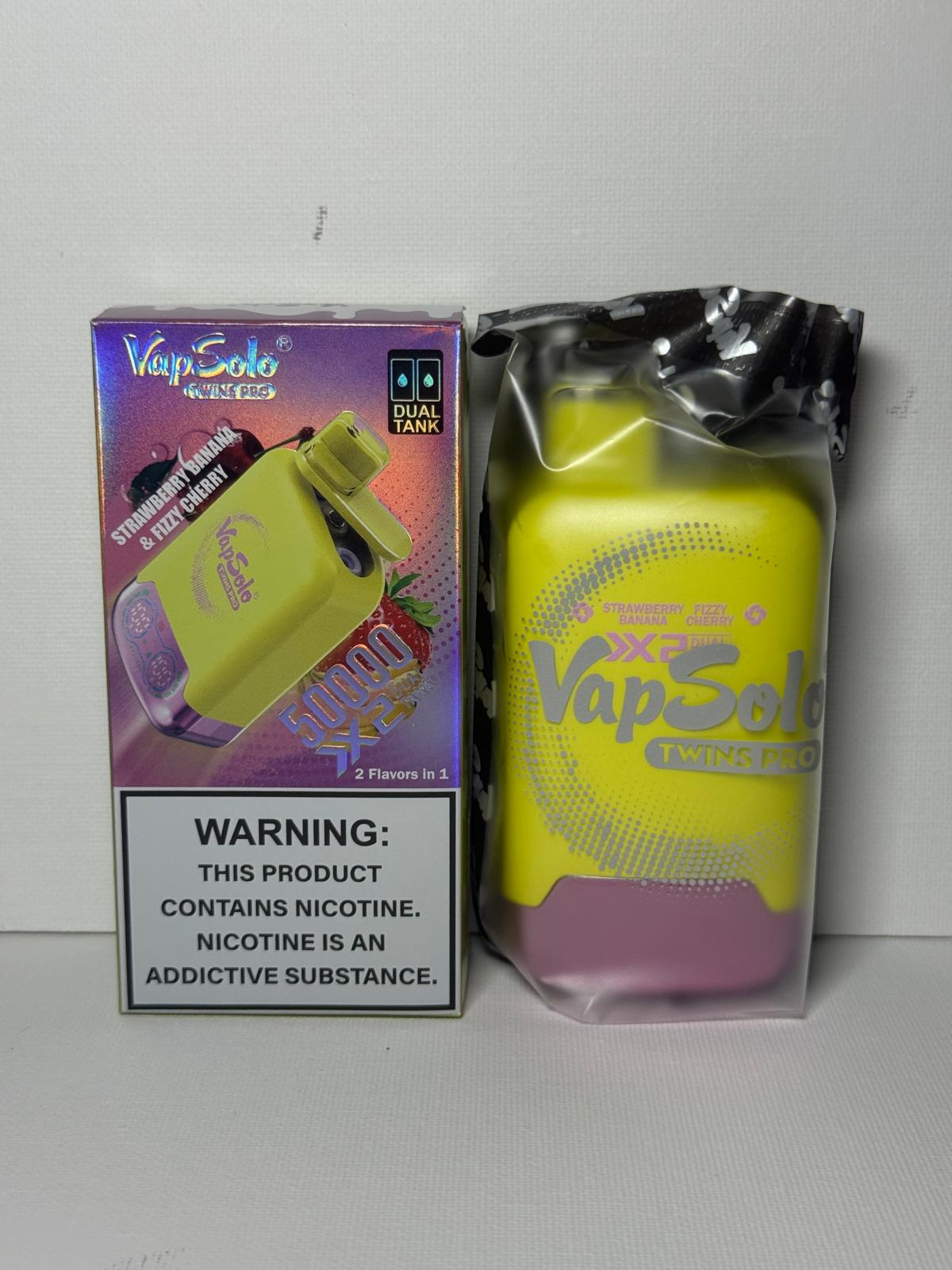 VAPERS  50000  DUAL TANK WATERMELON  ICE & STRAWBERRY MANGO